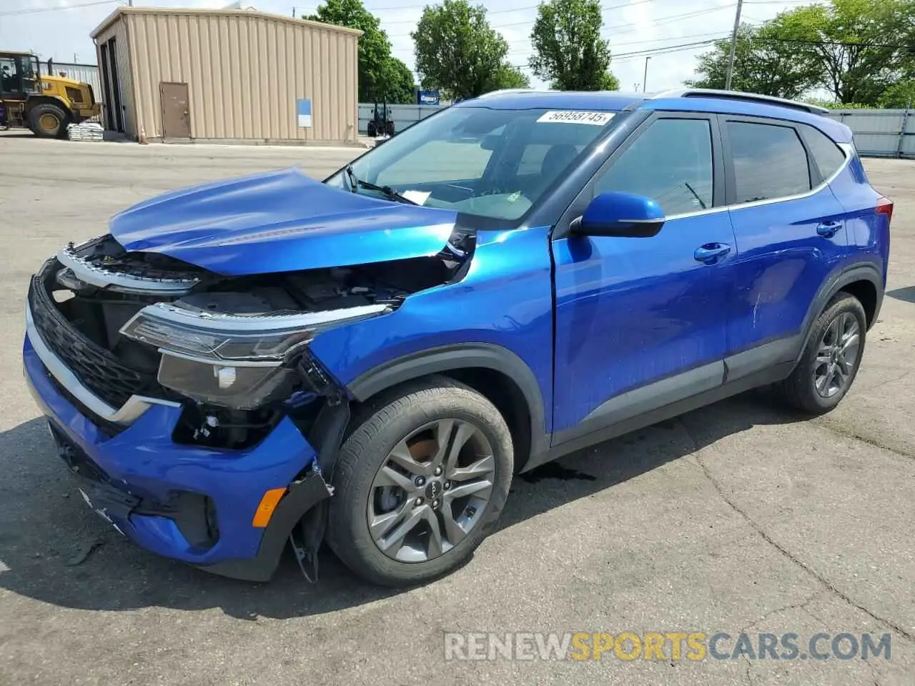 1 Photograph of a damaged car KNDEU2AA6P7406248 KIA SELTOS 2023