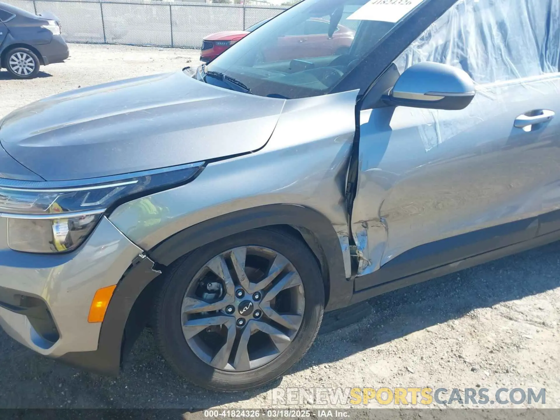 6 Photograph of a damaged car KNDEU2AA6P7423681 KIA SELTOS 2023