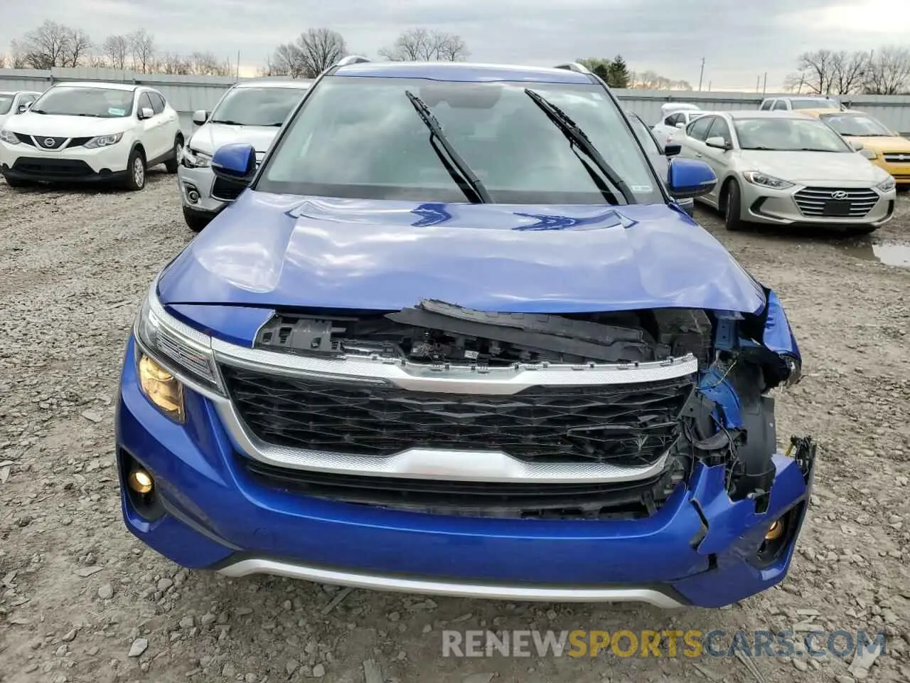 5 Photograph of a damaged car KNDEU2AA7P7387368 KIA SELTOS 2023