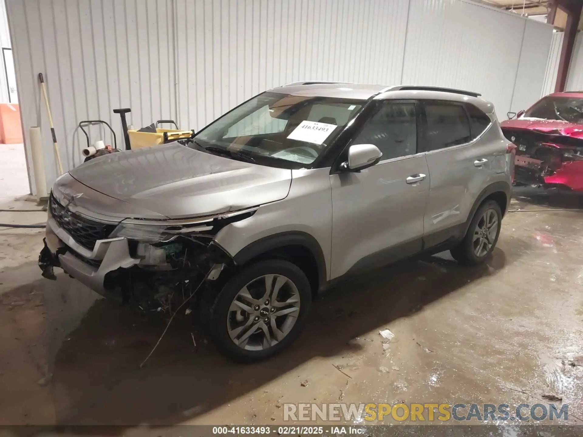 2 Photograph of a damaged car KNDEU2AA7P7418568 KIA SELTOS 2023