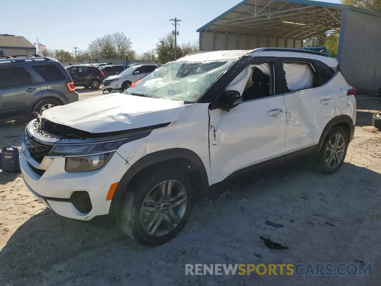 1 Photograph of a damaged car KNDEU2AA8P7377920 KIA SELTOS 2023