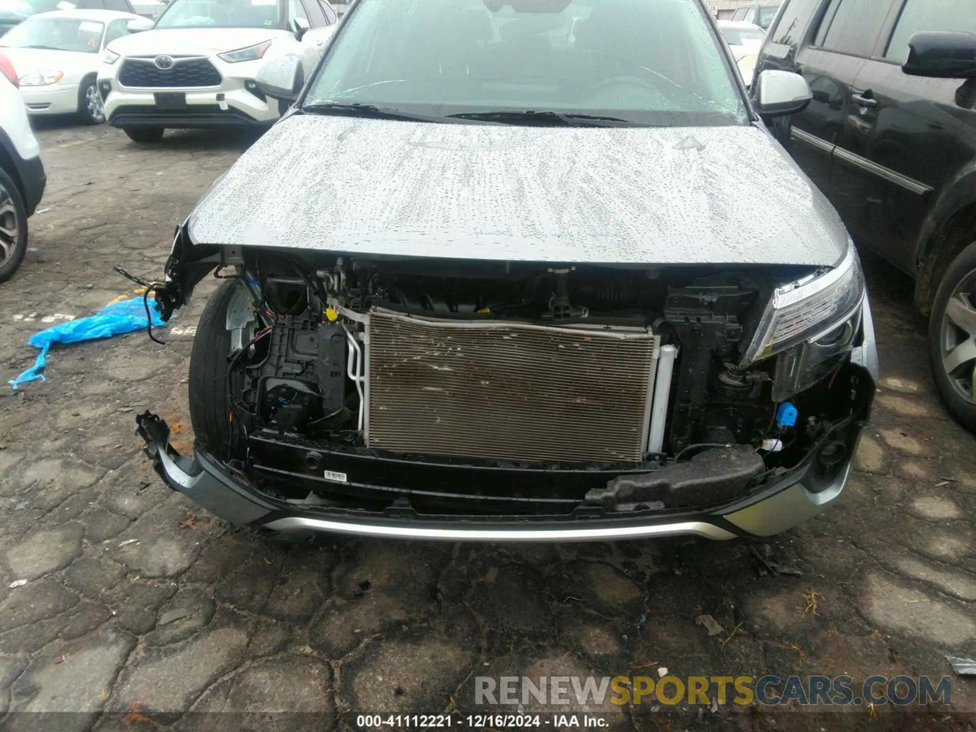 6 Photograph of a damaged car KNDEU2AA9P7347194 KIA SELTOS 2023