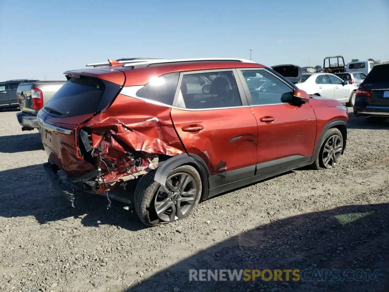 3 Photograph of a damaged car KNDEU2AA9P7383421 KIA SELTOS 2023