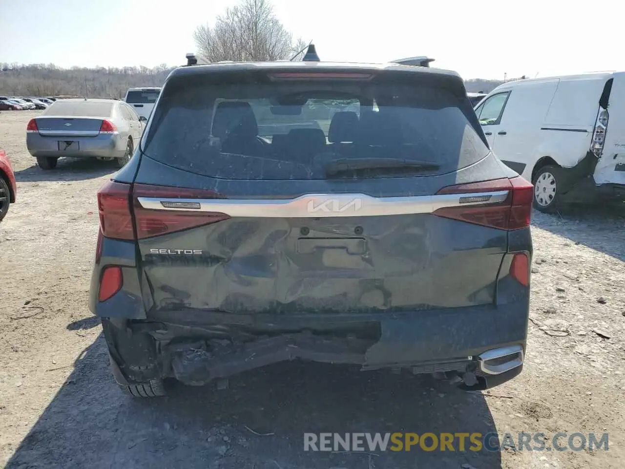 6 Photograph of a damaged car KNDEU2AA9P7439213 KIA SELTOS 2023