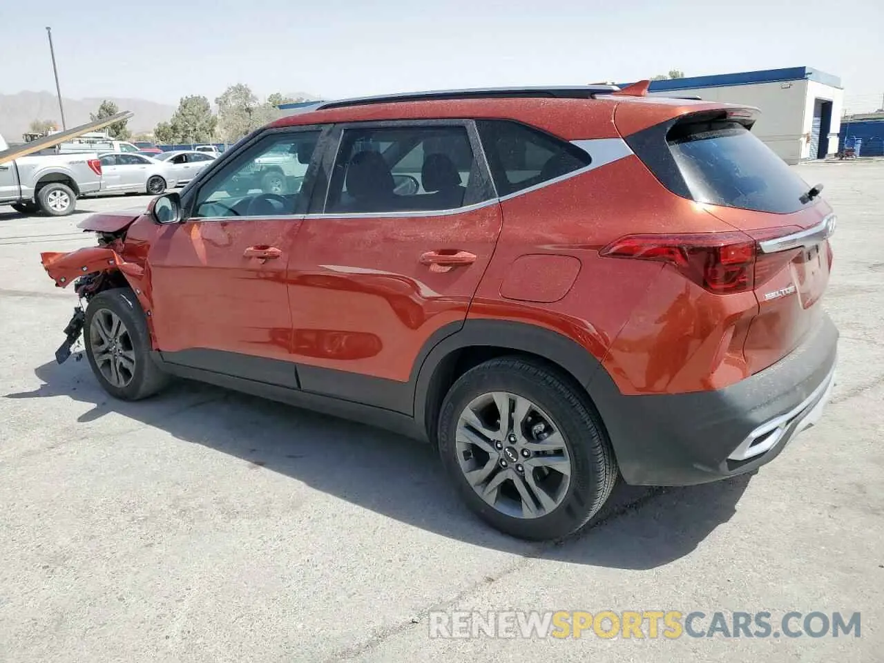 2 Photograph of a damaged car KNDEU2AAXP7373786 KIA SELTOS 2023