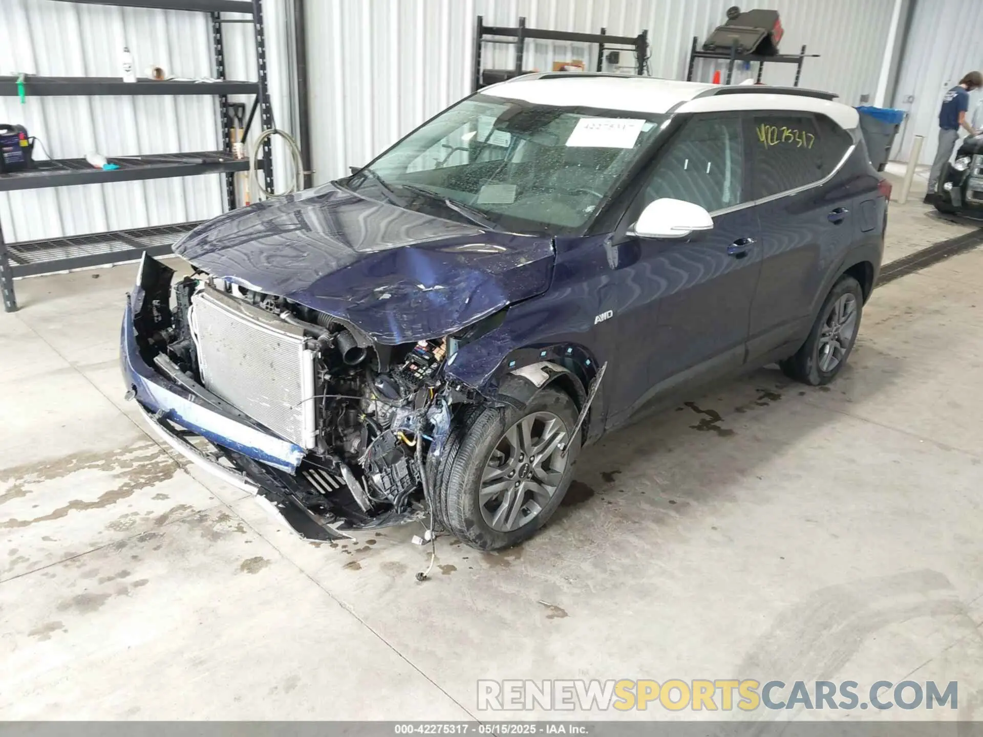2 Photograph of a damaged car KNDEUCAA2P7439964 KIA SELTOS 2023