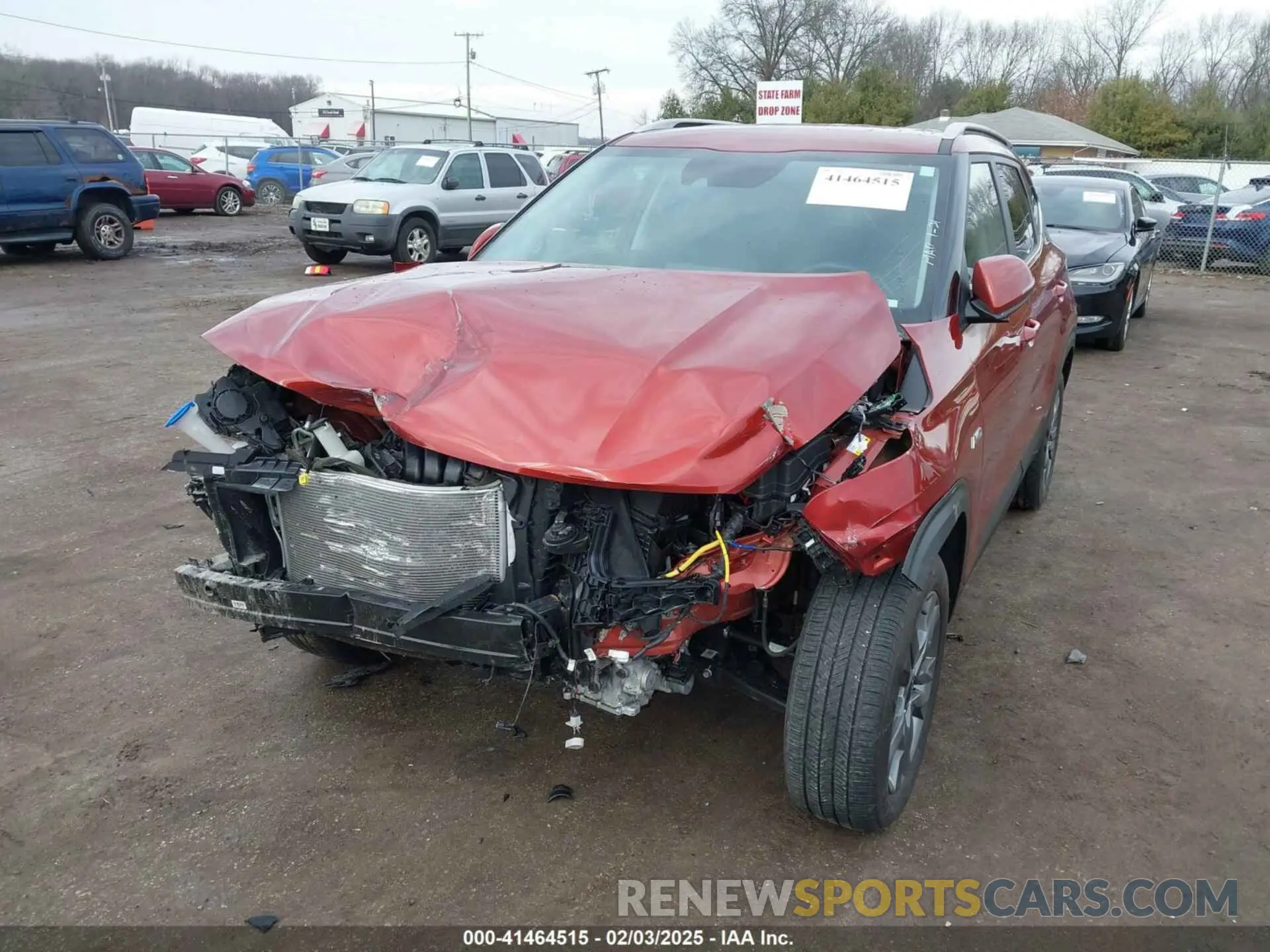 2 Photograph of a damaged car KNDEUCAA4P7397197 KIA SELTOS 2023