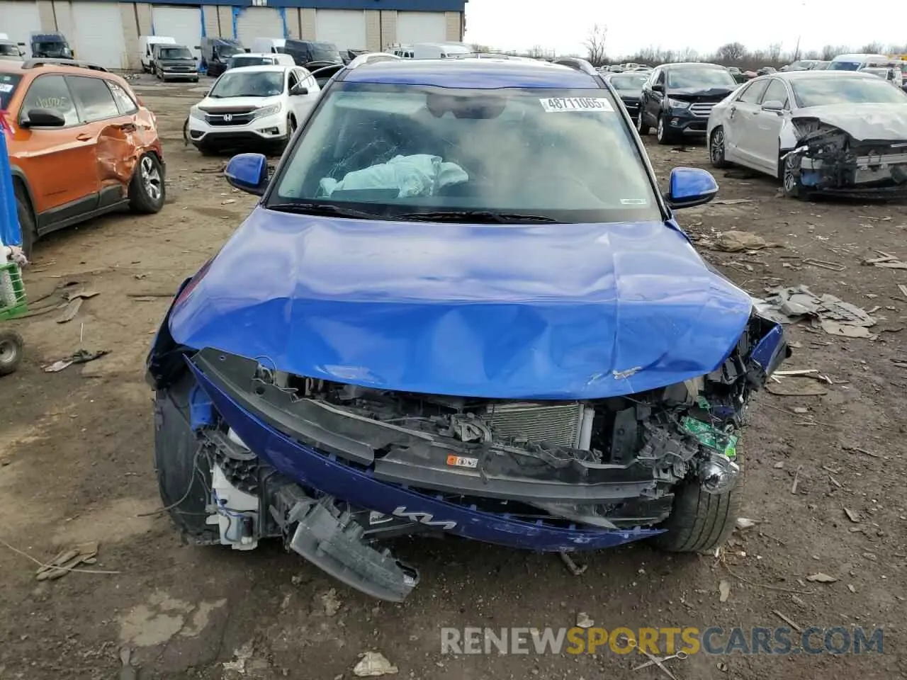 5 Photograph of a damaged car KNDEUCAA4P7441392 KIA SELTOS 2023