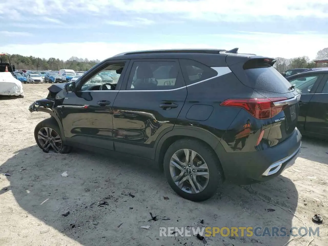 2 Photograph of a damaged car KNDEUCAA4P7454904 KIA SELTOS 2023