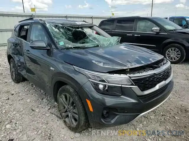 14 Photograph of a damaged car KNDEUCAA5P7395877 KIA SELTOS 2023