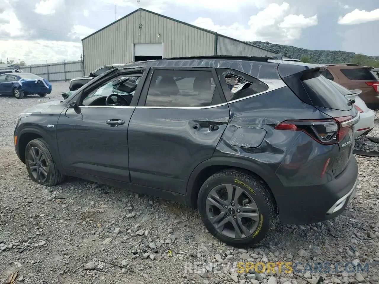2 Photograph of a damaged car KNDEUCAA5P7395877 KIA SELTOS 2023