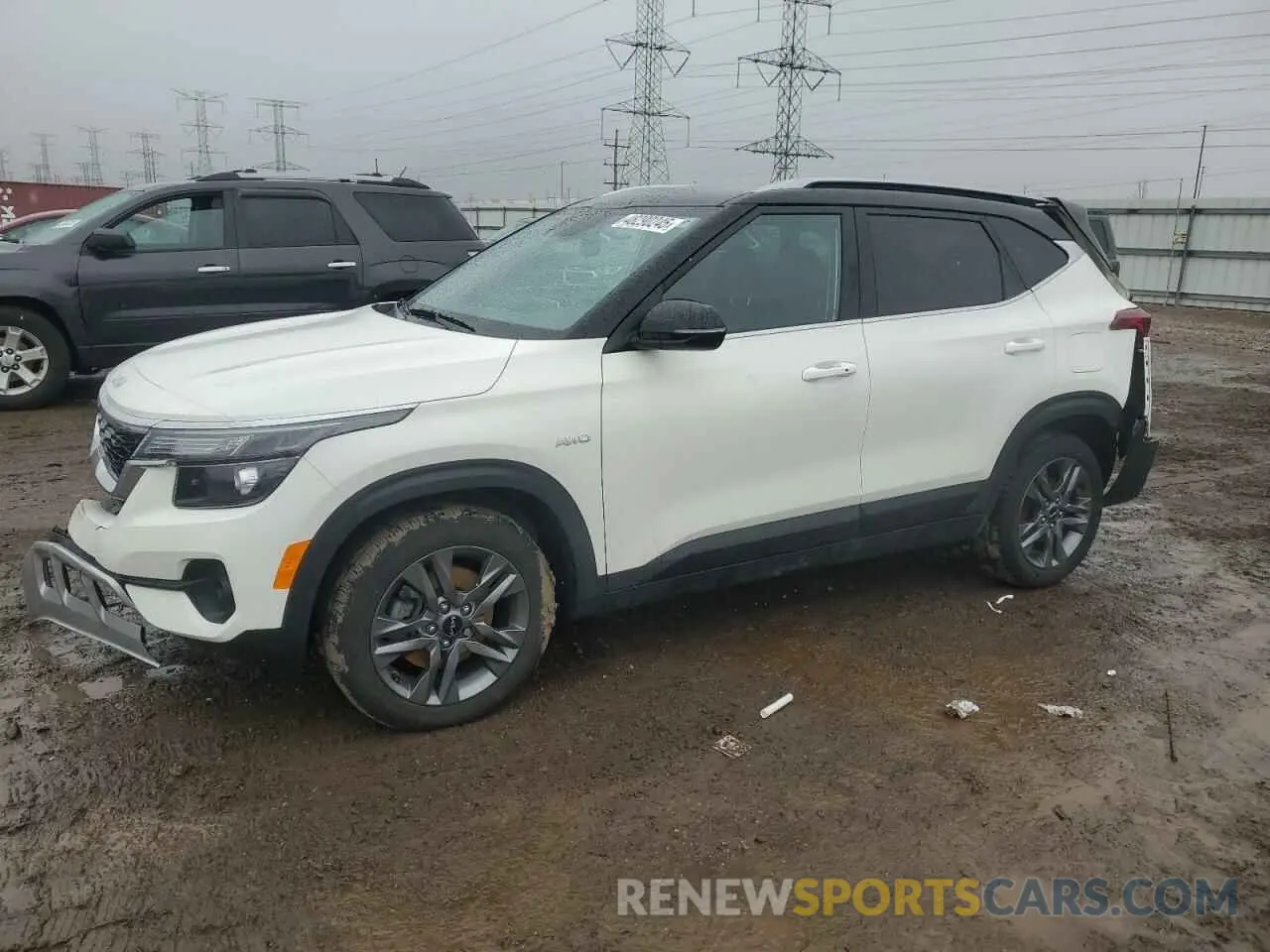 1 Photograph of a damaged car KNDEUCAA7P7420116 KIA SELTOS 2023