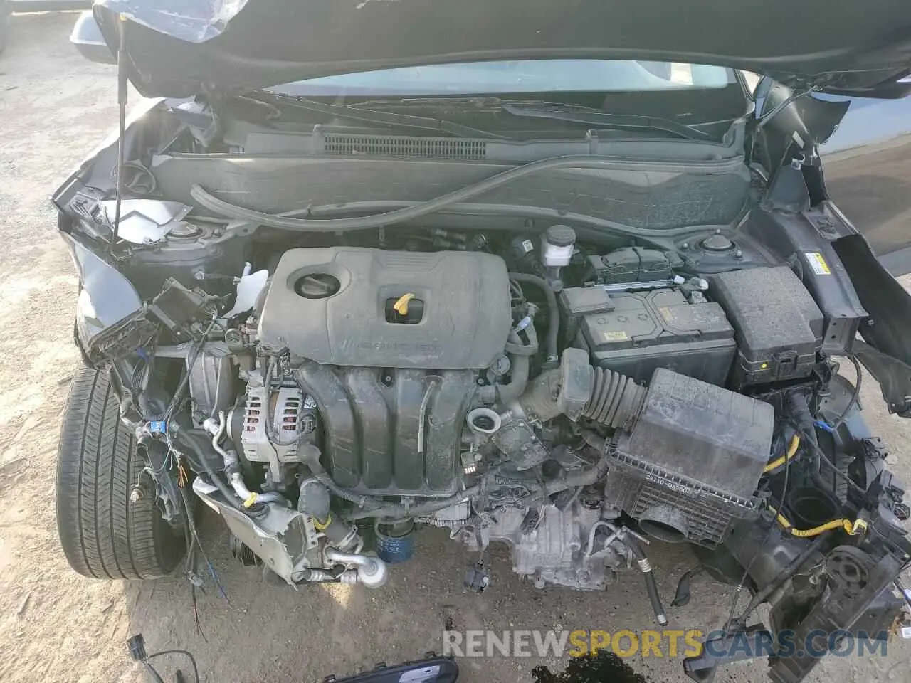 13 Photograph of a damaged car KNDEUCAA8P7441119 KIA SELTOS 2023