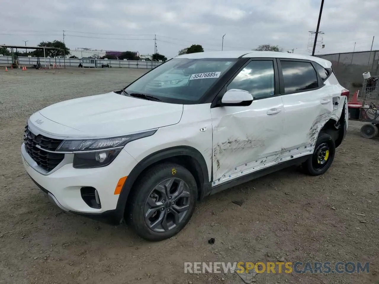 1 Photograph of a damaged car KNDEPCAA0R7586052 KIA SELTOS 2024