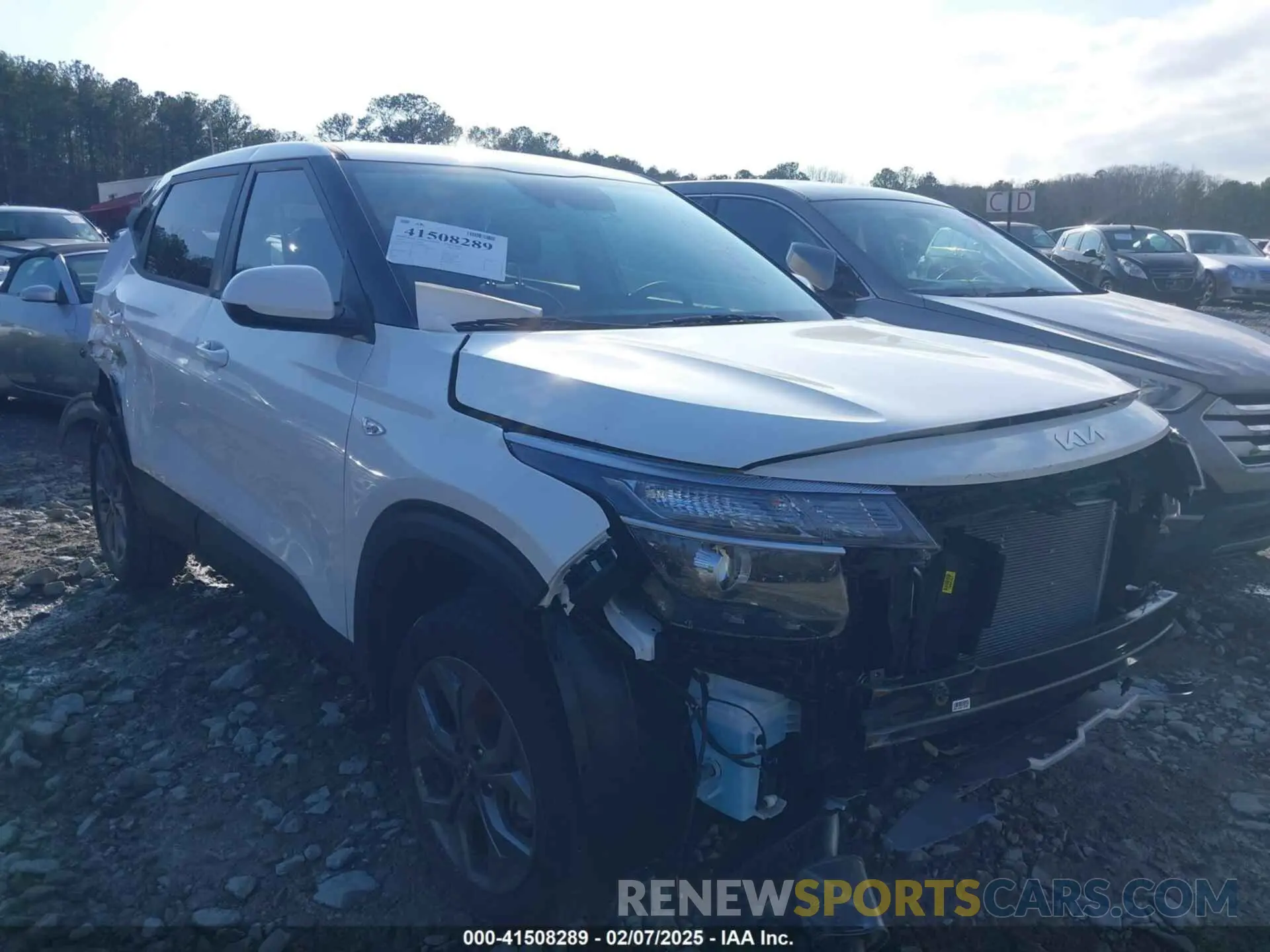 13 Photograph of a damaged car KNDEPCAA1R7664077 KIA SELTOS 2024