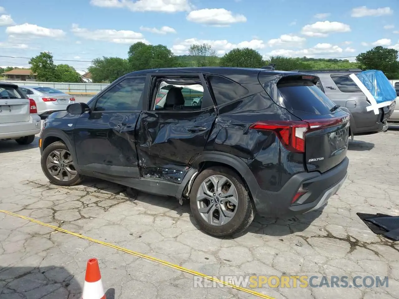2 Photograph of a damaged car KNDEPCAA3R7474314 KIA SELTOS 2024