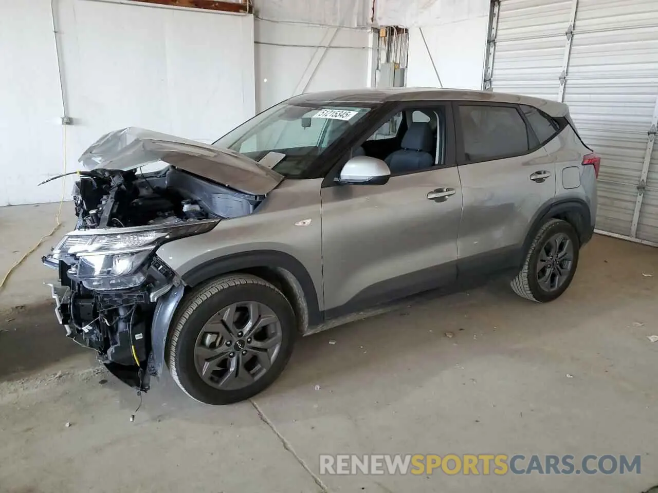 1 Photograph of a damaged car KNDEPCAA5R7574365 KIA SELTOS 2024