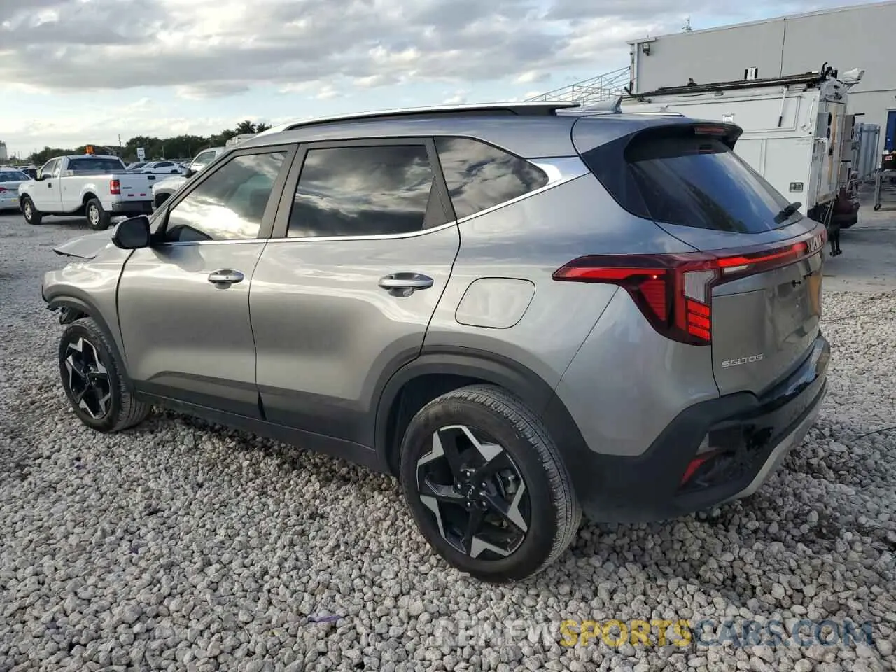 2 Photograph of a damaged car KNDER2AA1R7563528 KIA SELTOS 2024