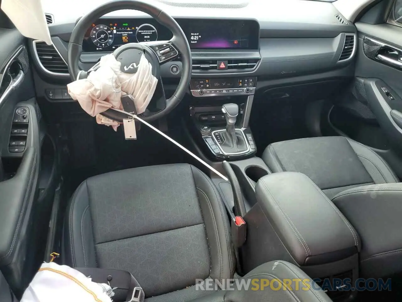 8 Photograph of a damaged car KNDER2AA1R7563528 KIA SELTOS 2024