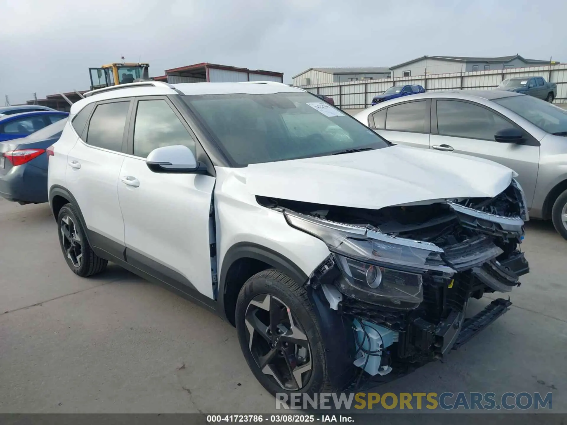 1 Photograph of a damaged car KNDER2AA1R7659367 KIA SELTOS 2024