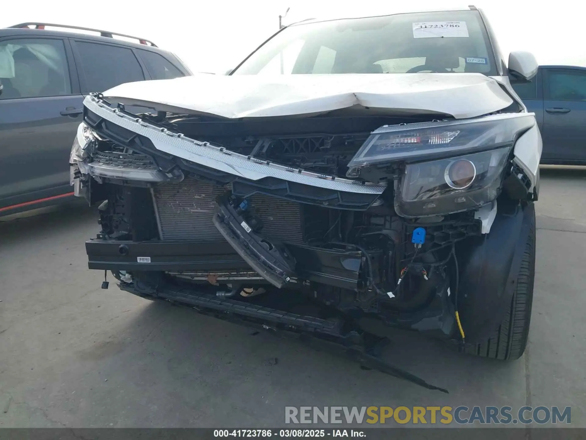 6 Photograph of a damaged car KNDER2AA1R7659367 KIA SELTOS 2024