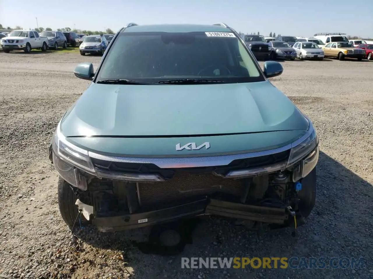 5 Photograph of a damaged car KNDER2AA6R7482086 KIA SELTOS 2024