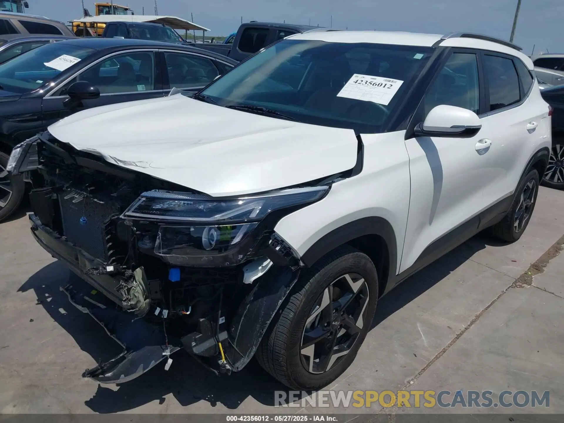 2 Photograph of a damaged car KNDER2AA6R7662880 KIA SELTOS 2024