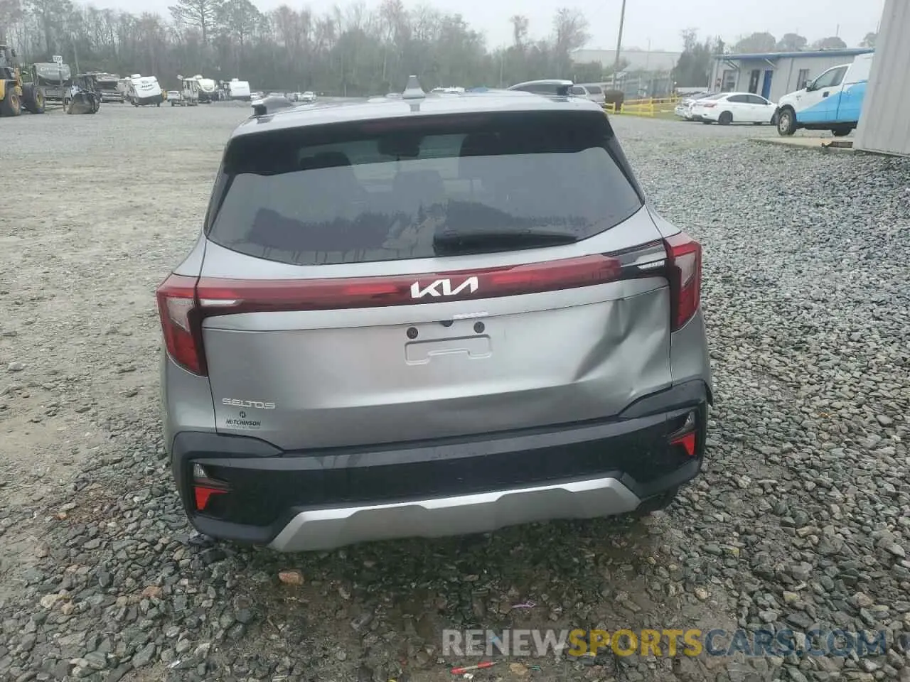 6 Photograph of a damaged car KNDER2AA8R7524628 KIA SELTOS 2024