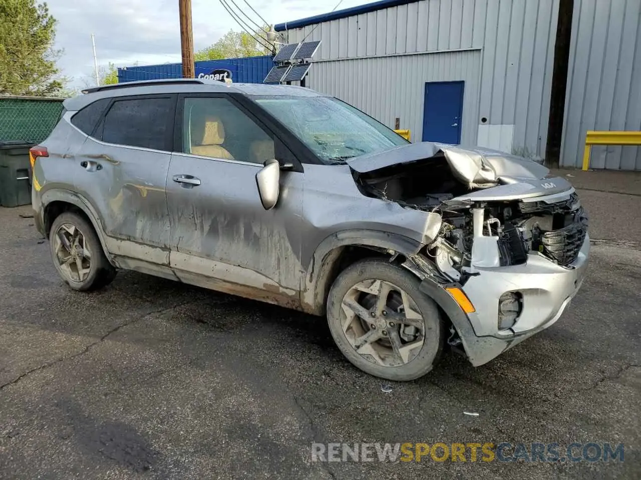 4 Photograph of a damaged car KNDERCAA0R7634143 KIA SELTOS 2024