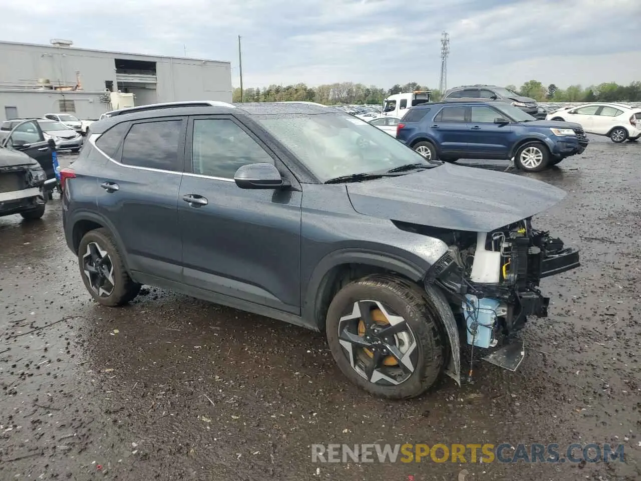 4 Photograph of a damaged car KNDERCAA0R7664775 KIA SELTOS 2024