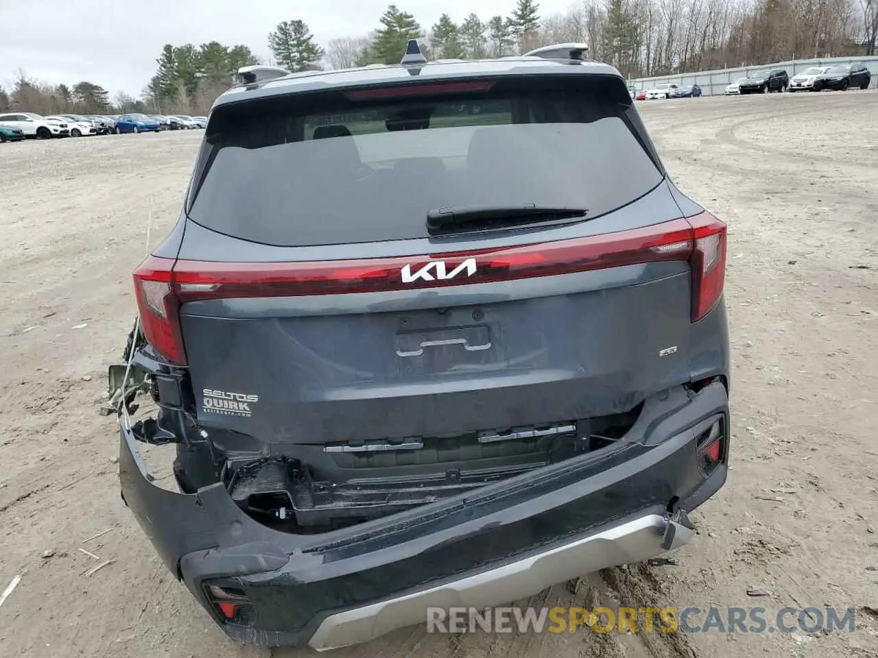 6 Photograph of a damaged car KNDERCAA2R7639280 KIA SELTOS 2024