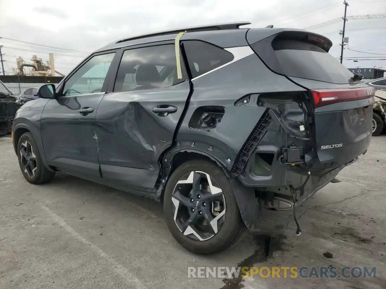 2 Photograph of a damaged car KNDERCAA3R7529483 KIA SELTOS 2024