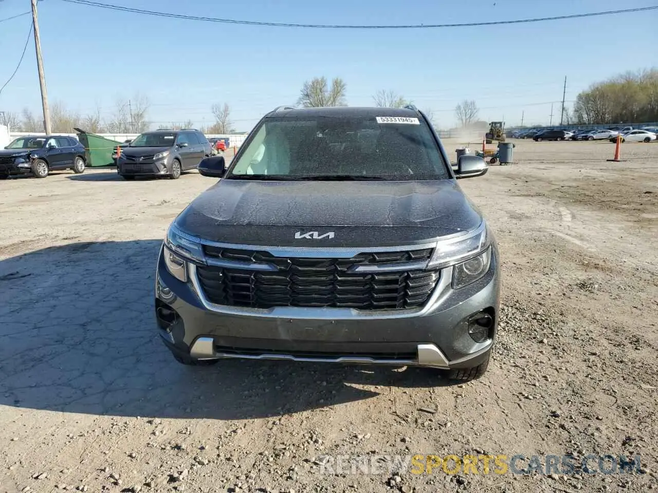 5 Photograph of a damaged car KNDERCAA4R7621296 KIA SELTOS 2024