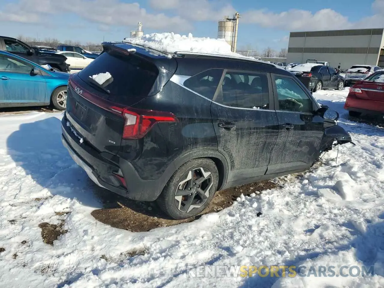 3 Photograph of a damaged car KNDERCAA5R7510496 KIA SELTOS 2024