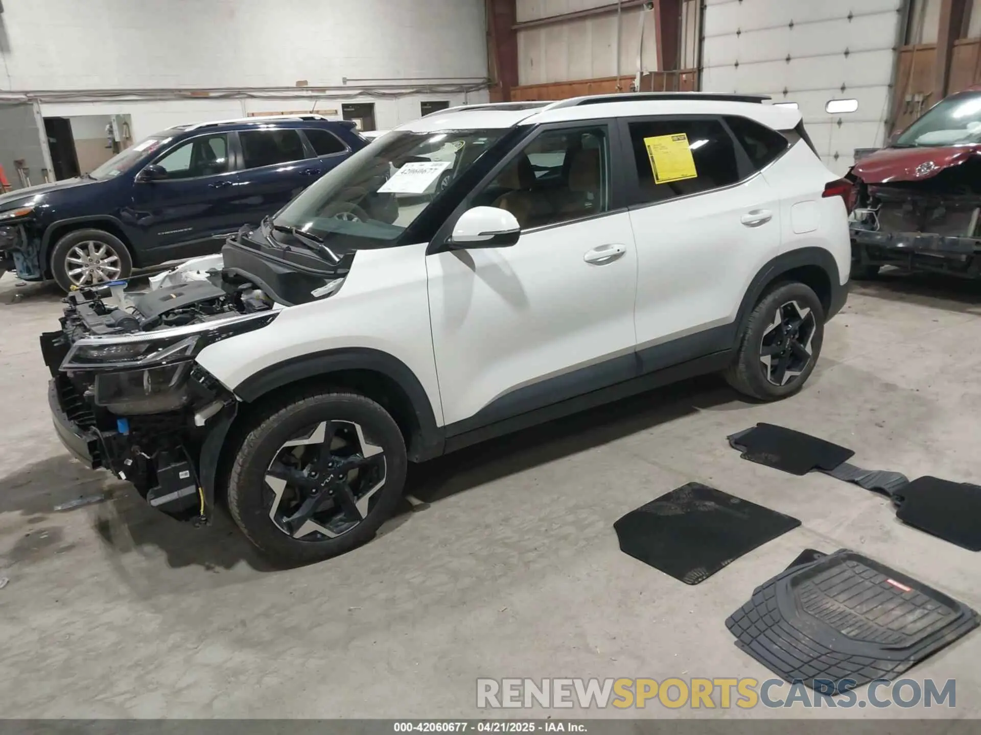 2 Photograph of a damaged car KNDERCAA5R7589801 KIA SELTOS 2024