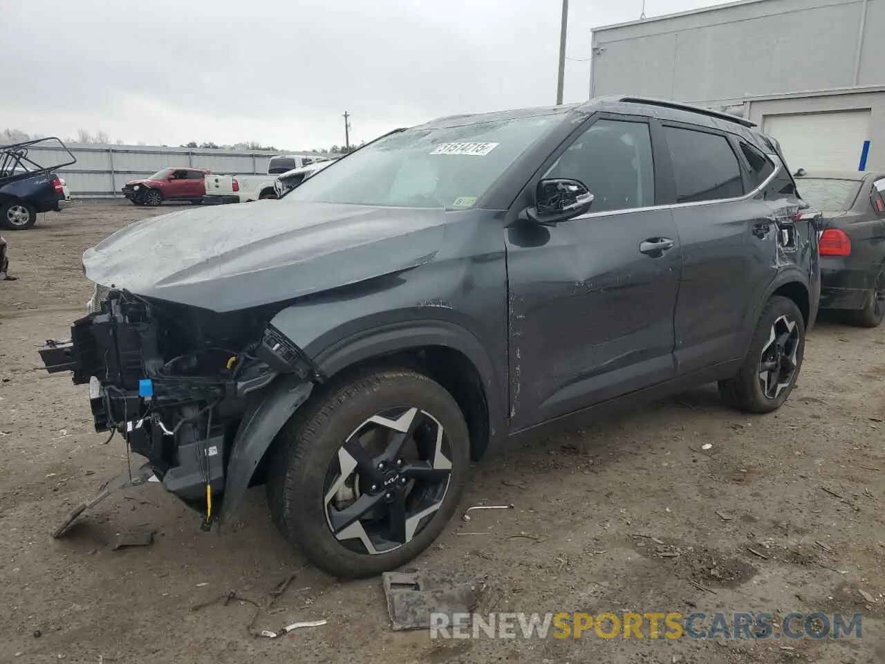 1 Photograph of a damaged car KNDERCAA5R7622067 KIA SELTOS 2024