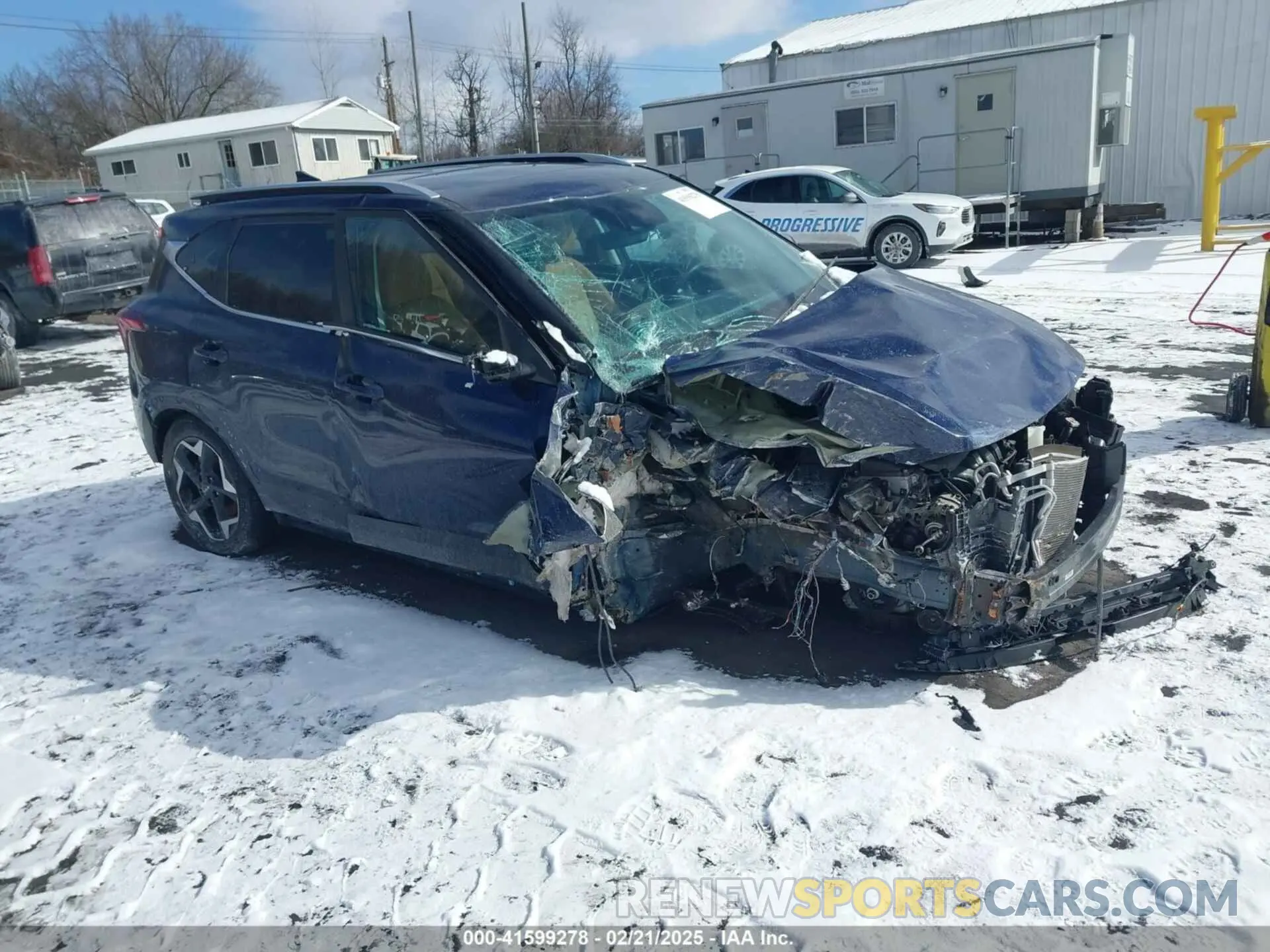 1 Photograph of a damaged car KNDERCAA6R7505470 KIA SELTOS 2024