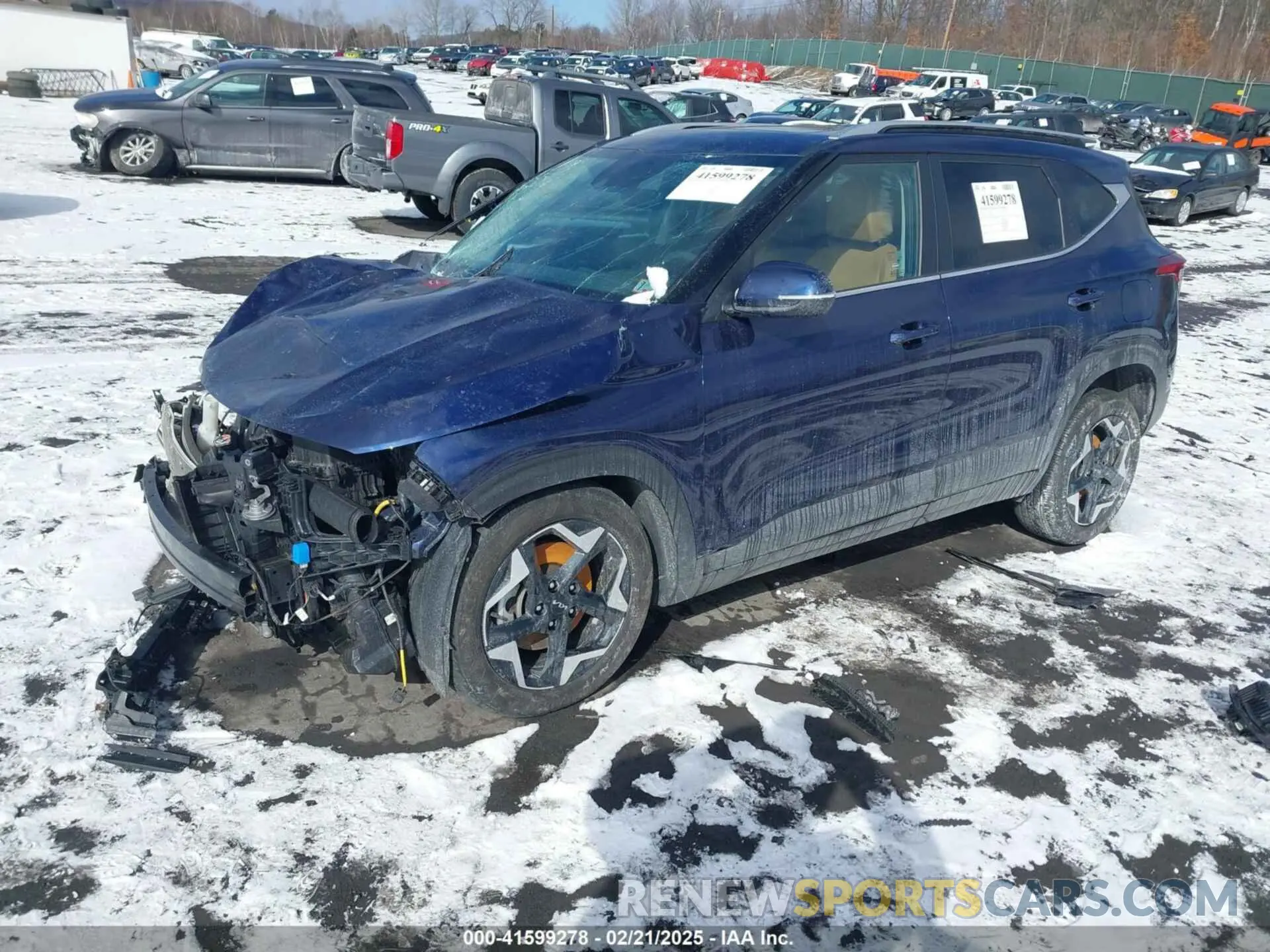2 Photograph of a damaged car KNDERCAA6R7505470 KIA SELTOS 2024