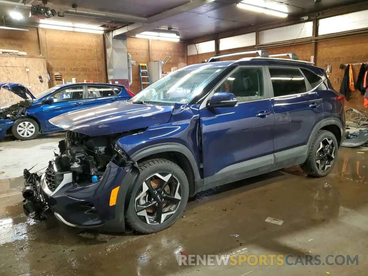 1 Photograph of a damaged car KNDERCAA6R7547573 KIA SELTOS 2024