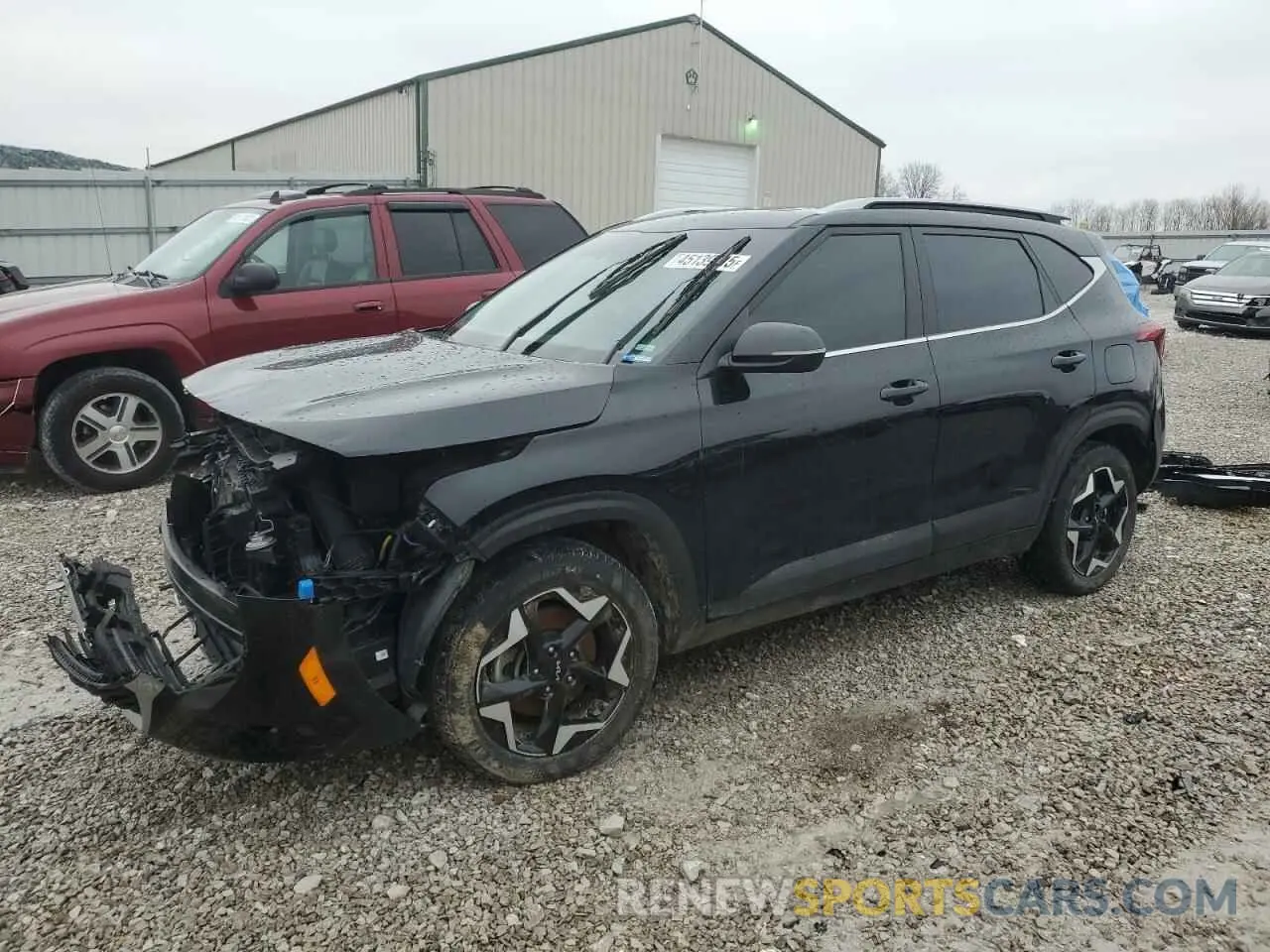 1 Photograph of a damaged car KNDERCAA7R7527669 KIA SELTOS 2024
