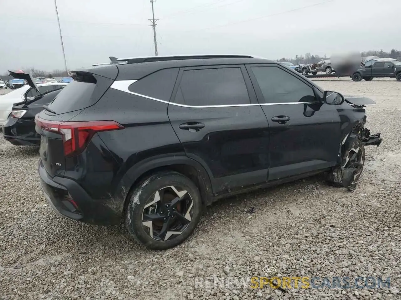 3 Photograph of a damaged car KNDERCAA7R7527669 KIA SELTOS 2024