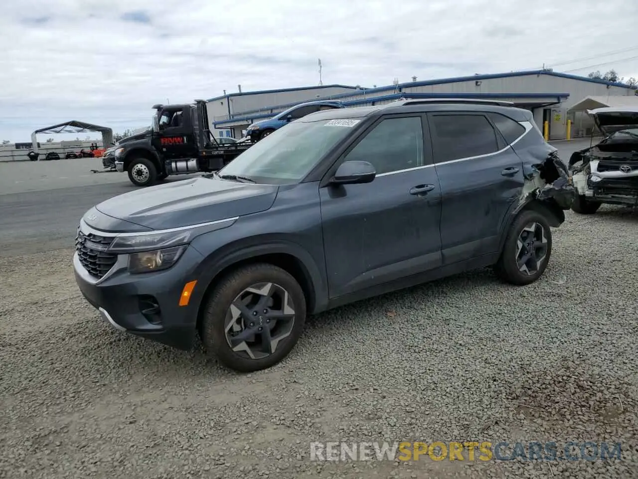 1 Photograph of a damaged car KNDERCAA7R7652736 KIA SELTOS 2024