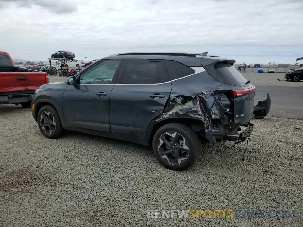 2 Photograph of a damaged car KNDERCAA7R7652736 KIA SELTOS 2024