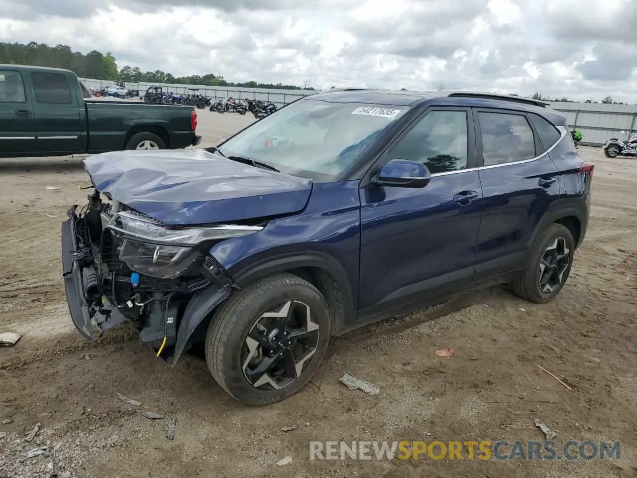 1 Photograph of a damaged car KNDERCAA8R7559790 KIA SELTOS 2024