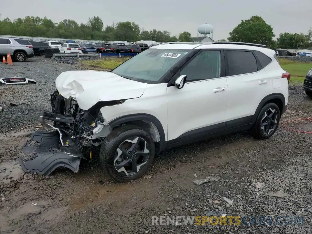 1 Photograph of a damaged car KNDERCAA9R7496800 KIA SELTOS 2024