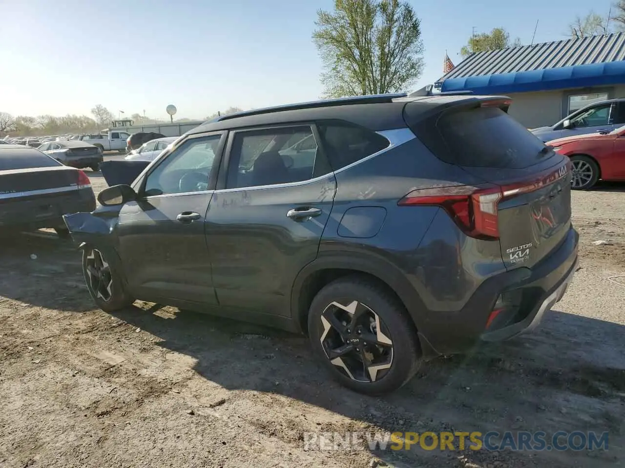 2 Photograph of a damaged car KNDERCAA9R7596895 KIA SELTOS 2024