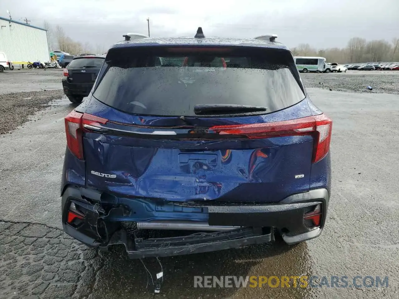 6 Photograph of a damaged car KNDERCAA9R7615865 KIA SELTOS 2024