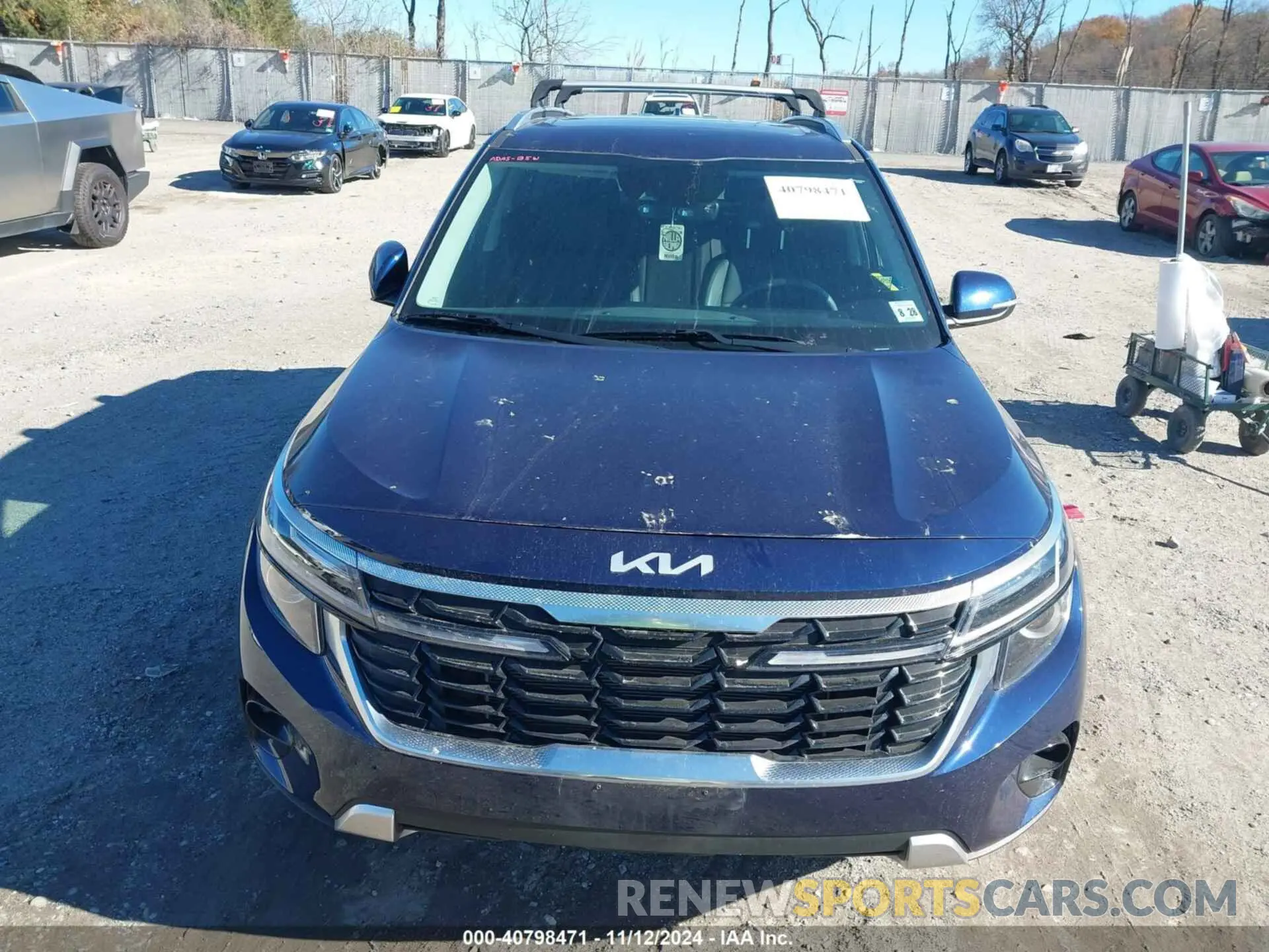 12 Photograph of a damaged car KNDERCAAXR7506489 KIA SELTOS 2024