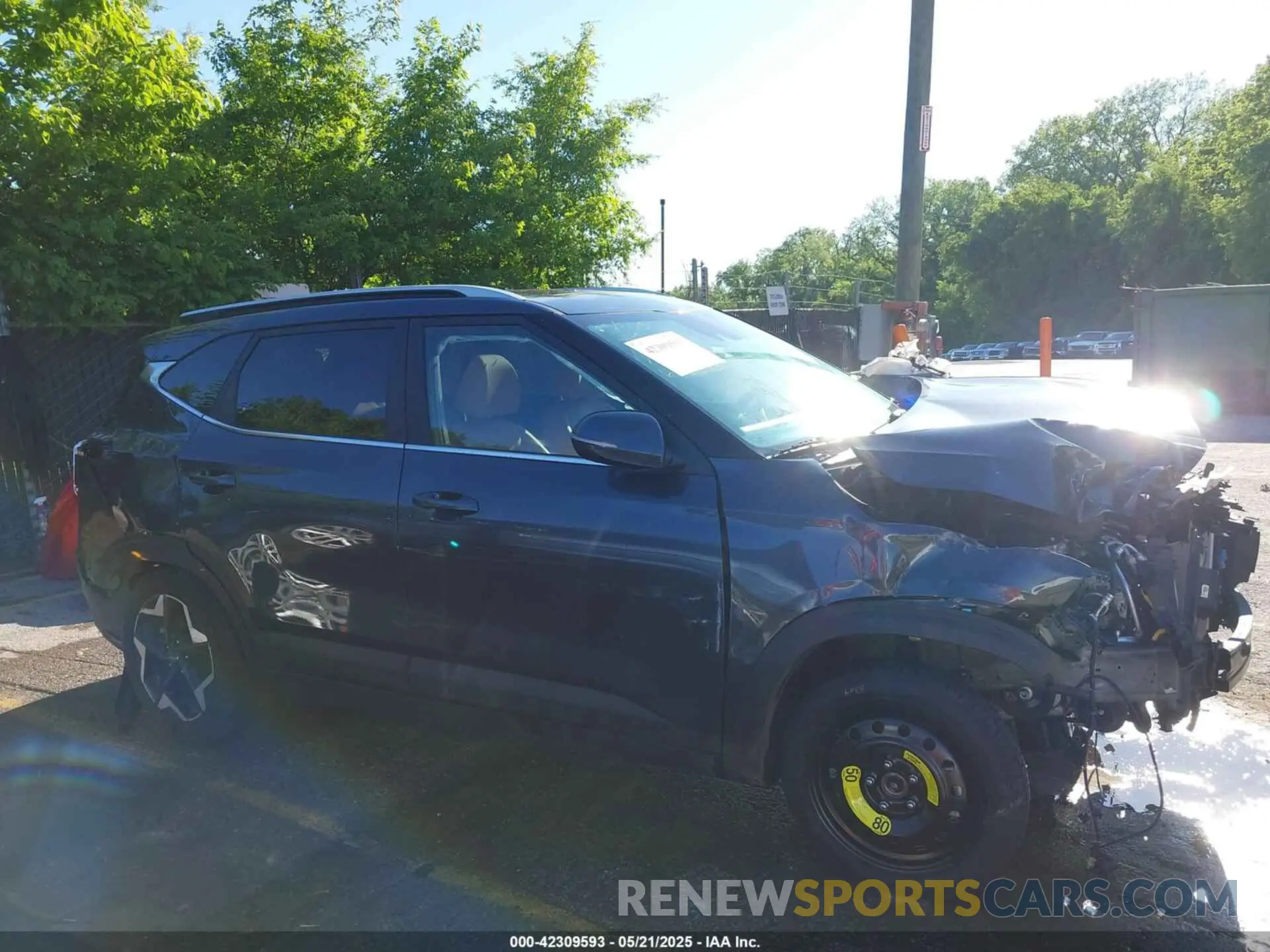 14 Photograph of a damaged car KNDERCAAXR7653685 KIA SELTOS 2024