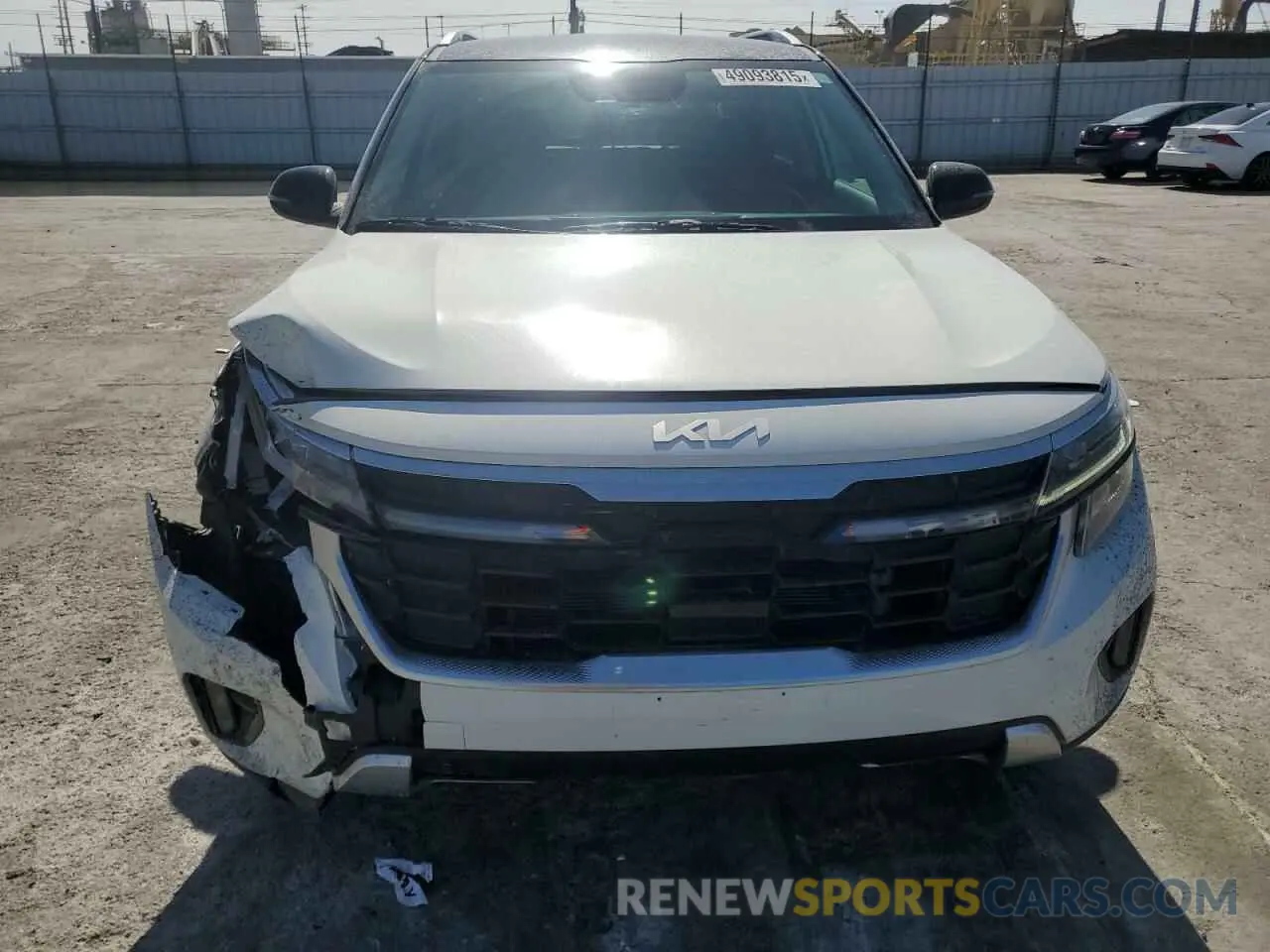 5 Photograph of a damaged car KNDETCA70R7600287 KIA SELTOS 2024